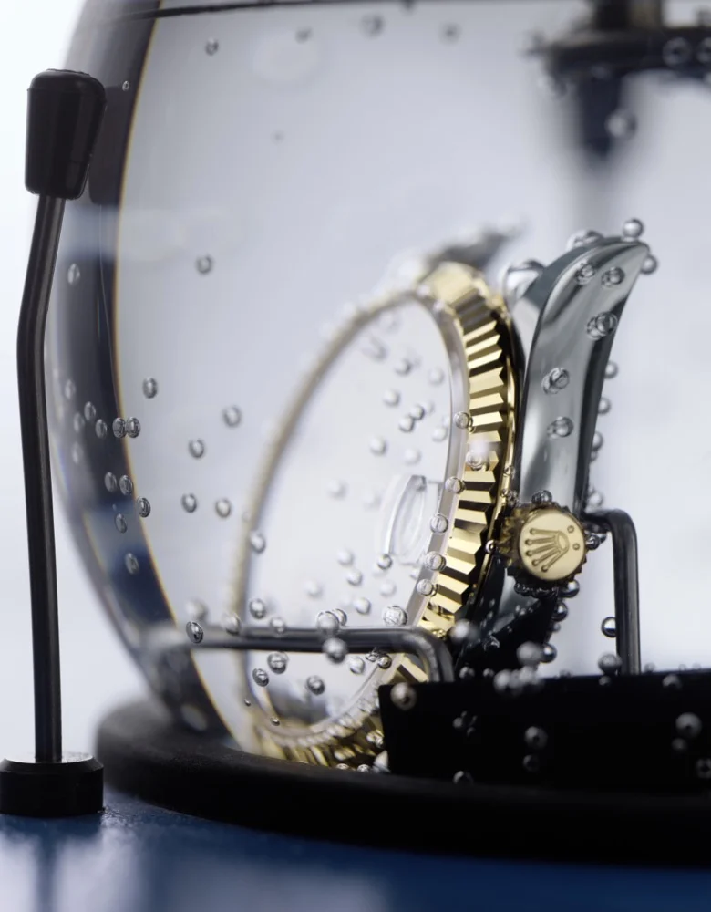Rolex watch servicing procedure