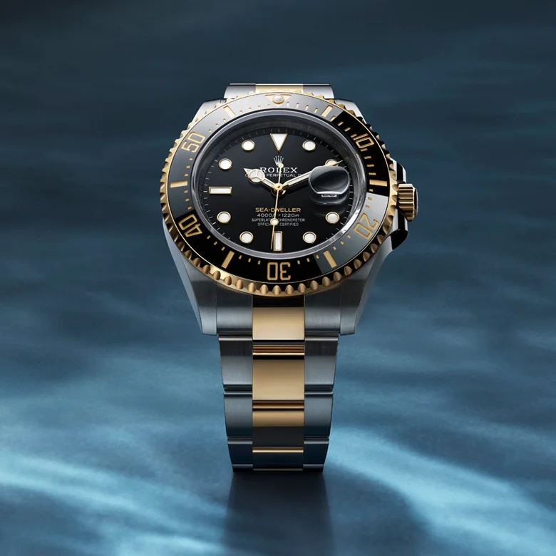 rolex Sea-Dweller in Rolesor jaune – combinaison d’acier Oystersteel et d’or jaune M126603-0001* - Michaud