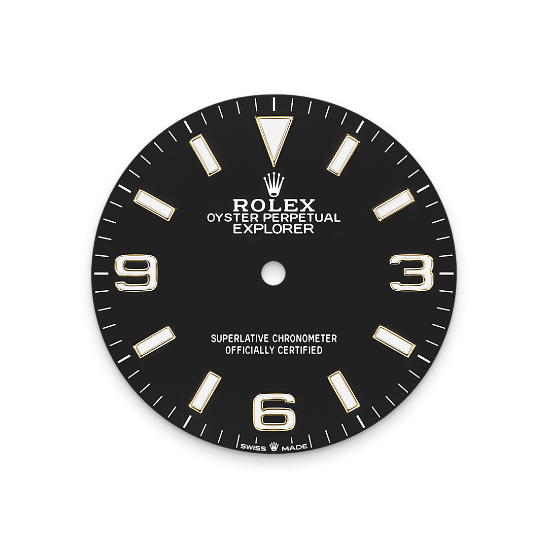 rolex Explorer 36 in Rolesor jaune – combinaison d’acier Oystersteel et d’or jaune M124273-0001* - Michaud