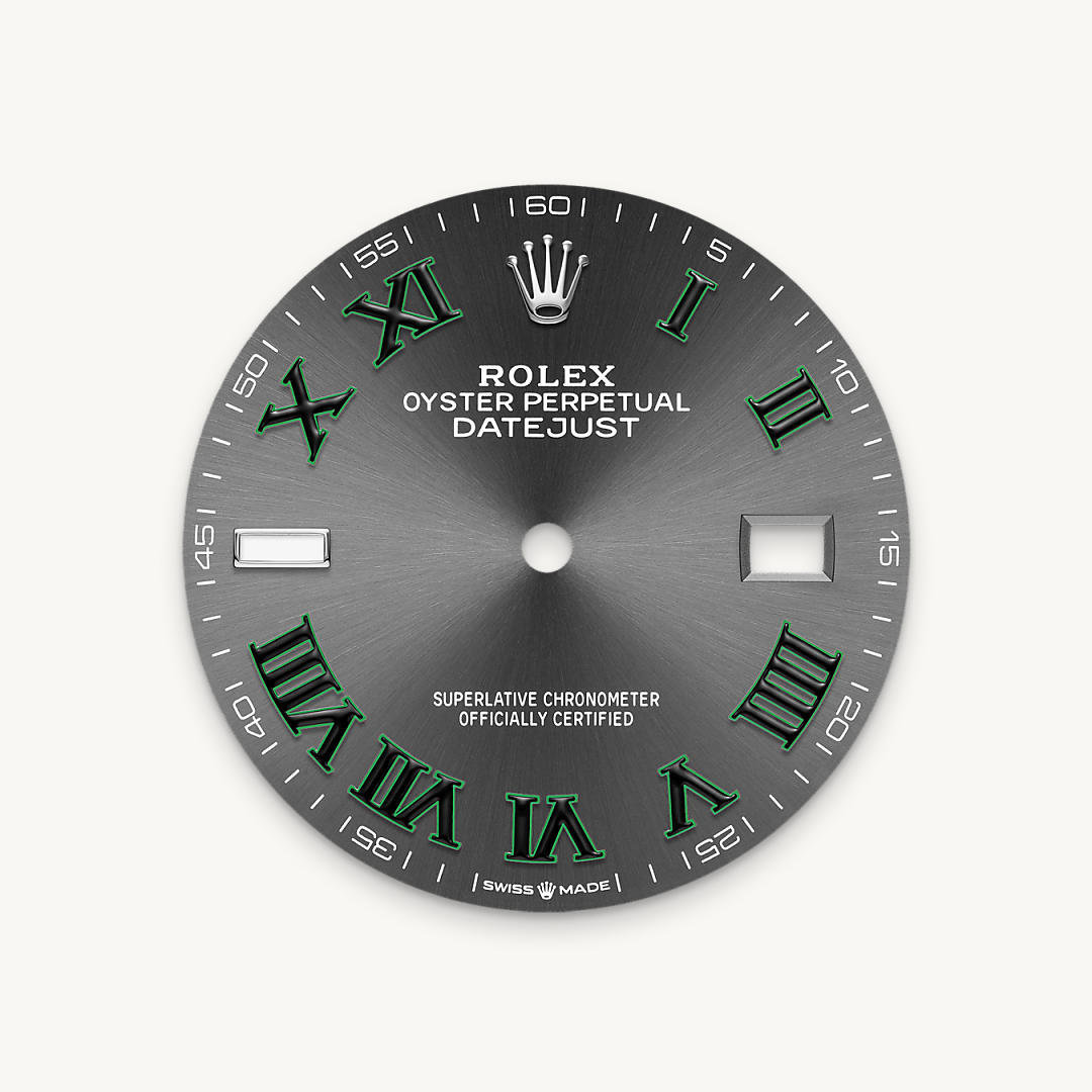 rolex Datejust 36 in Rolesor gris – combinaison d’acier Oystersteel et d’or gris M126234-0045* - Michaud