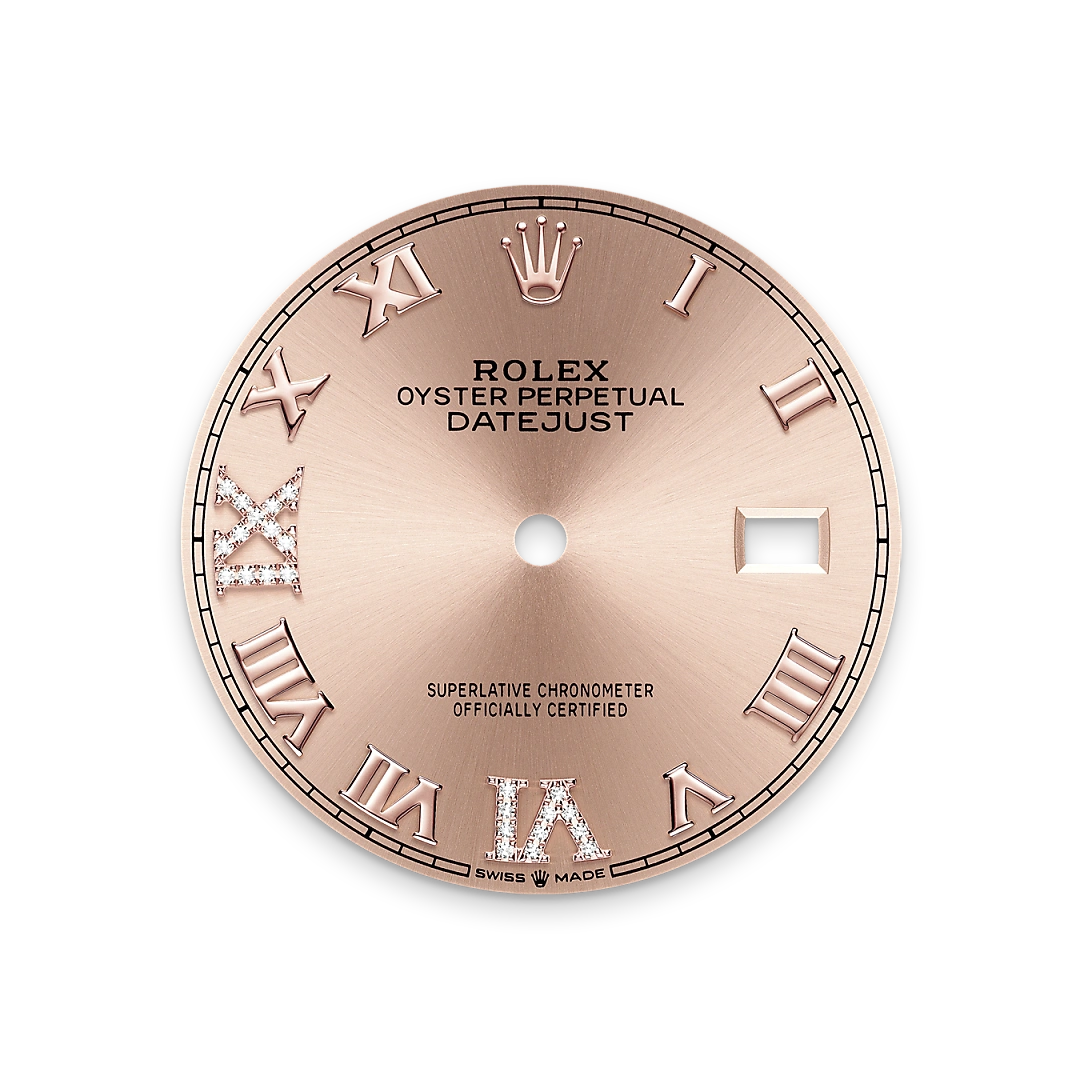 rolex Datejust 36 in Rolesor Everose – combinaison d’acier Oystersteel et d’or Everose M126281RBR-0016* - Michaud