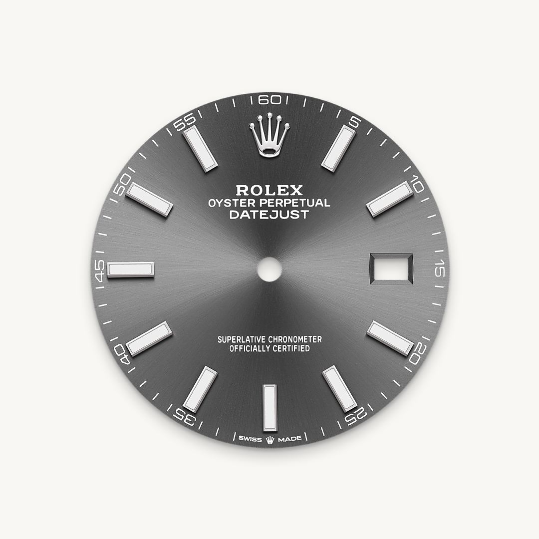 rolex Datejust 41 in Rolesor gris – combinaison d’acier Oystersteel et d’or gris M126334-0014* - Michaud