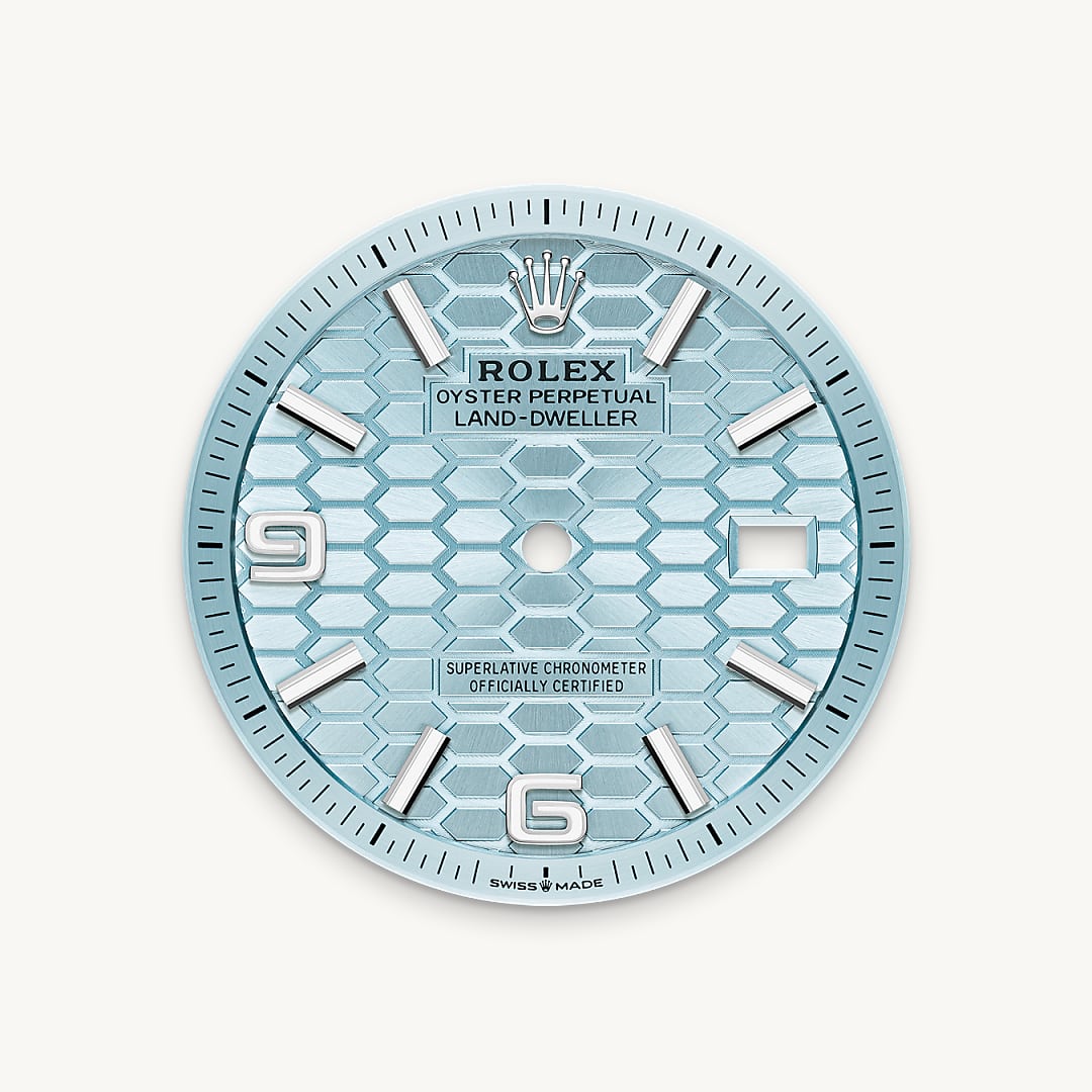 rolex Land-Dweller 36 in Platine M127236-0001* - Michaud