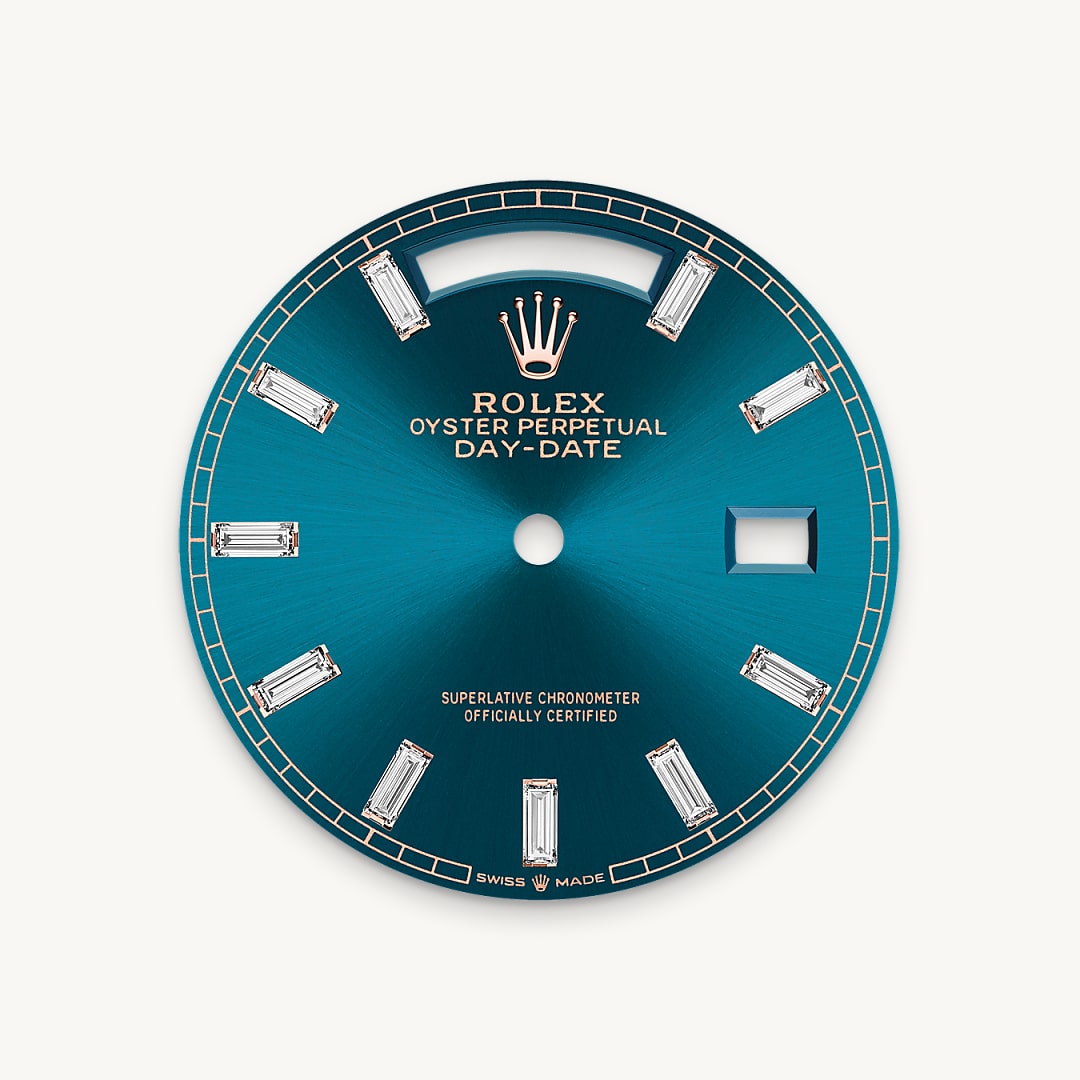 rolex Day-Date 36 in 18 ct Everose gold M128235-0085* - Michaud