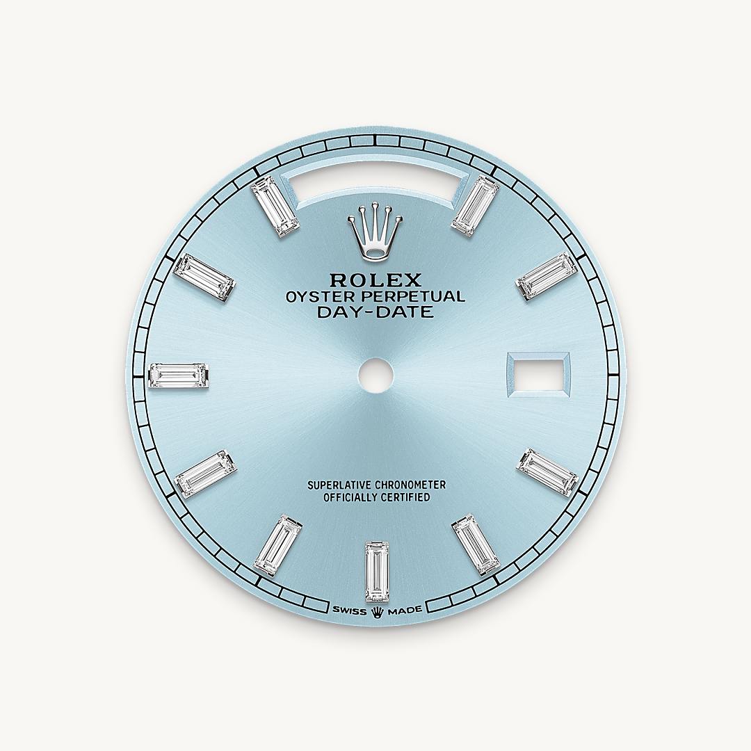 rolex Day-Date 36 in Platine M128236-0009* - Michaud