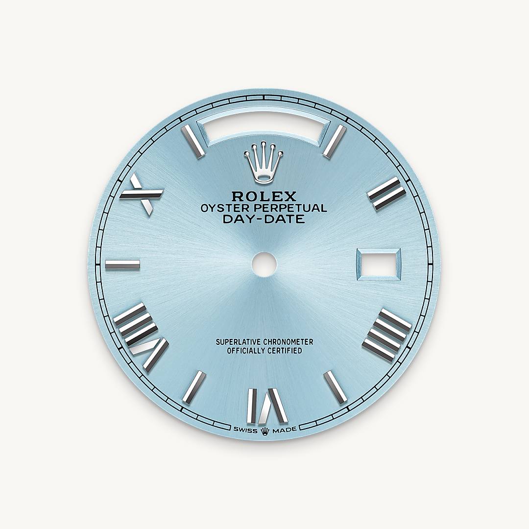 rolex Day-Date 36 in Platinum M128236-0018* - Michaud