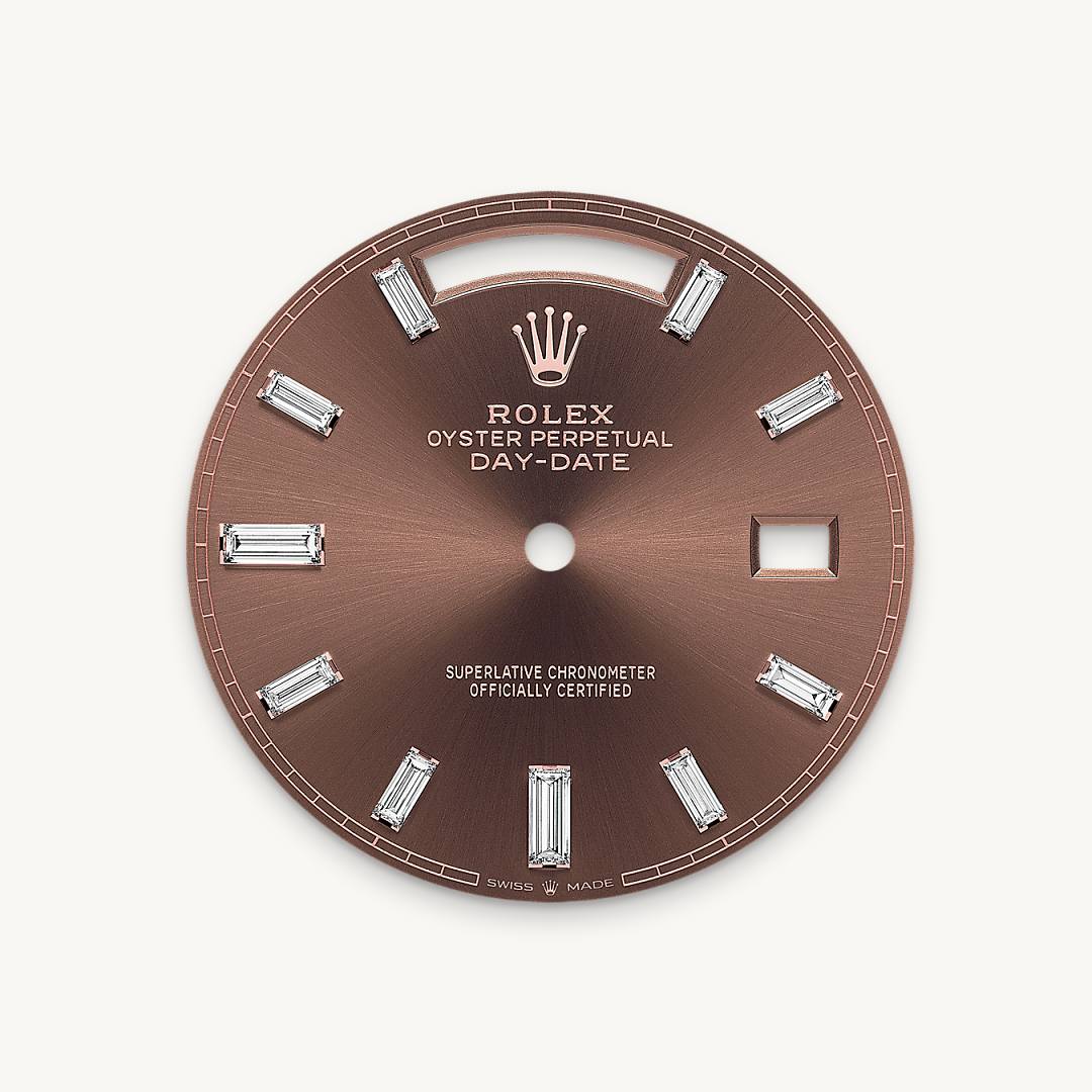 rolex Day-Date 40 in 18 ct Everose gold M228235-0003* - Michaud