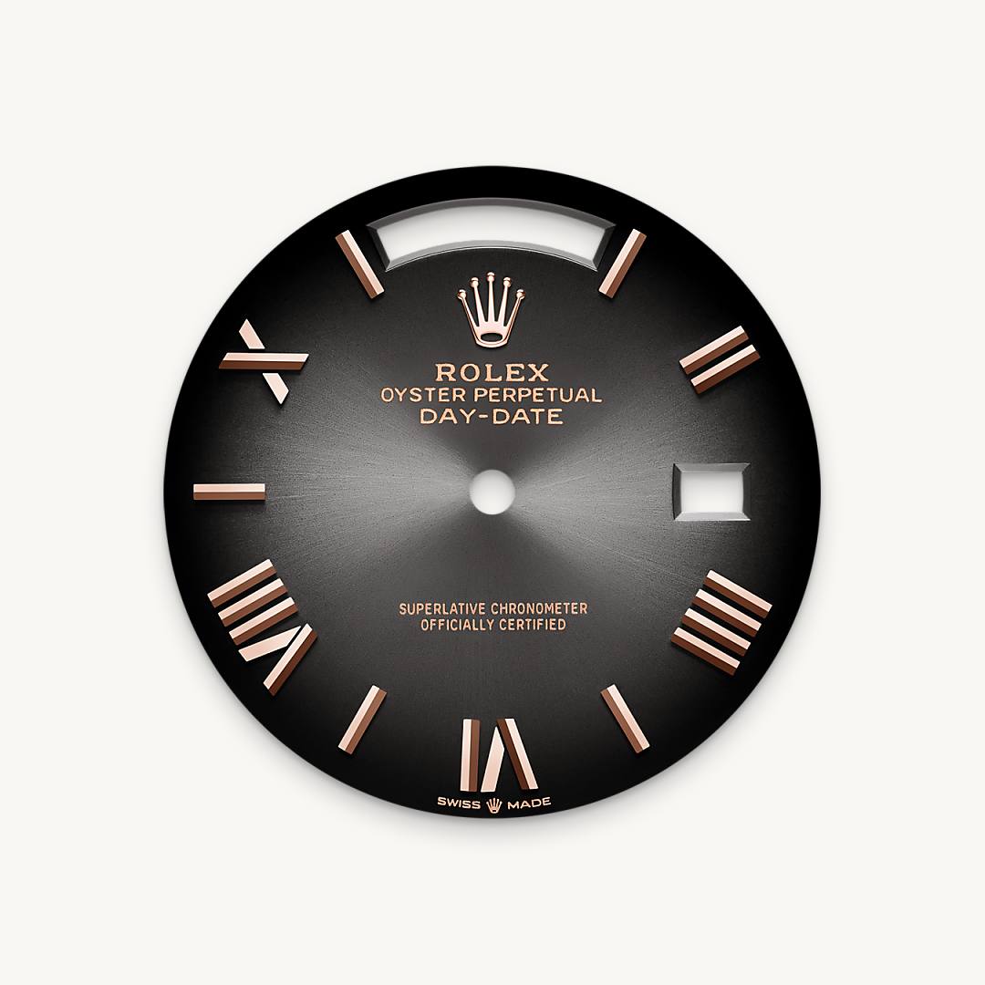 rolex Day-Date 40 in 18 ct Everose gold M228235-0055* - Michaud