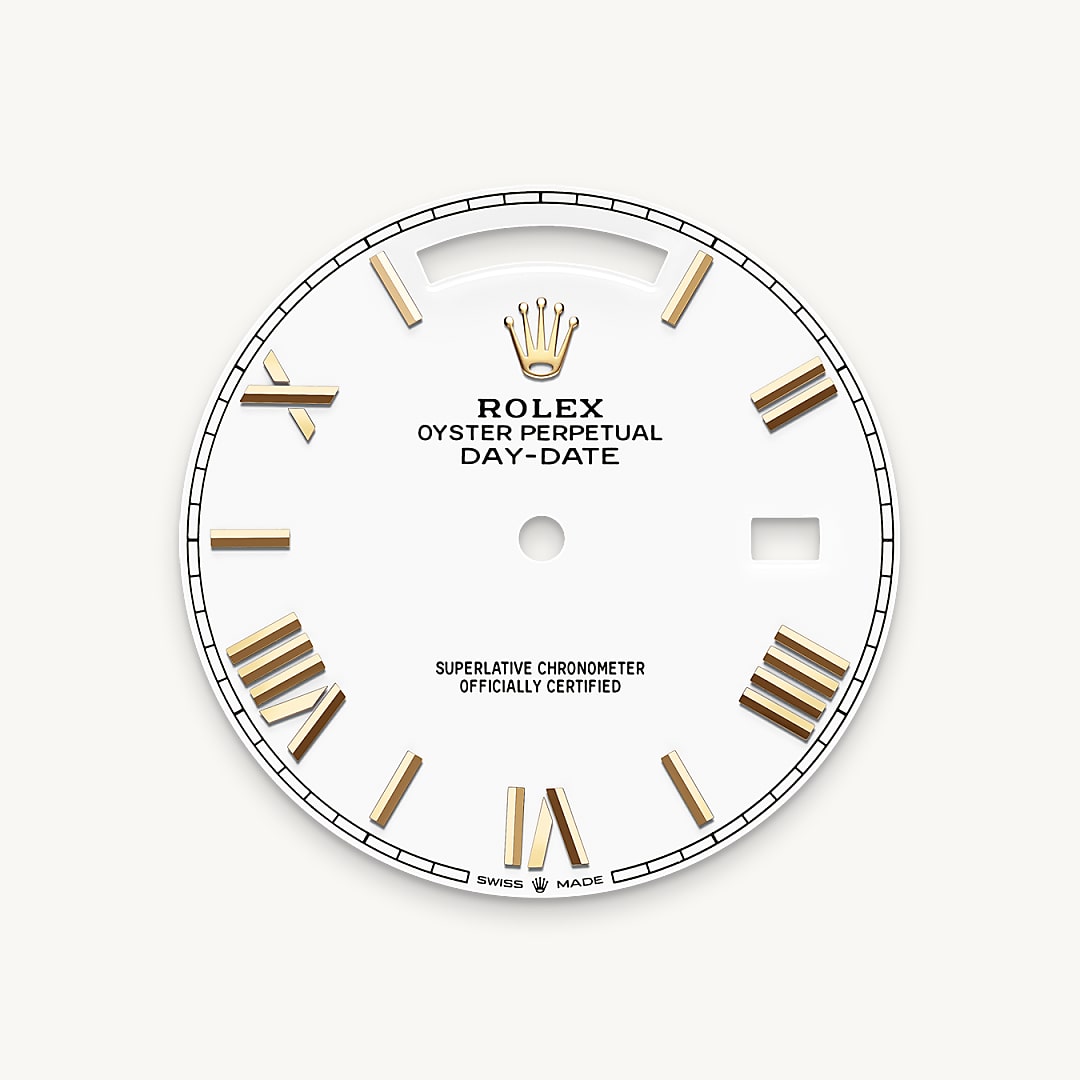 rolex Day-Date 40 in 18 ct yellow gold M228238-0042* - Michaud