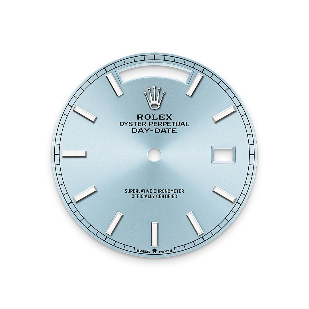 rolex Day-Date 40 in Platinum M228396TBR-0039* - Michaud