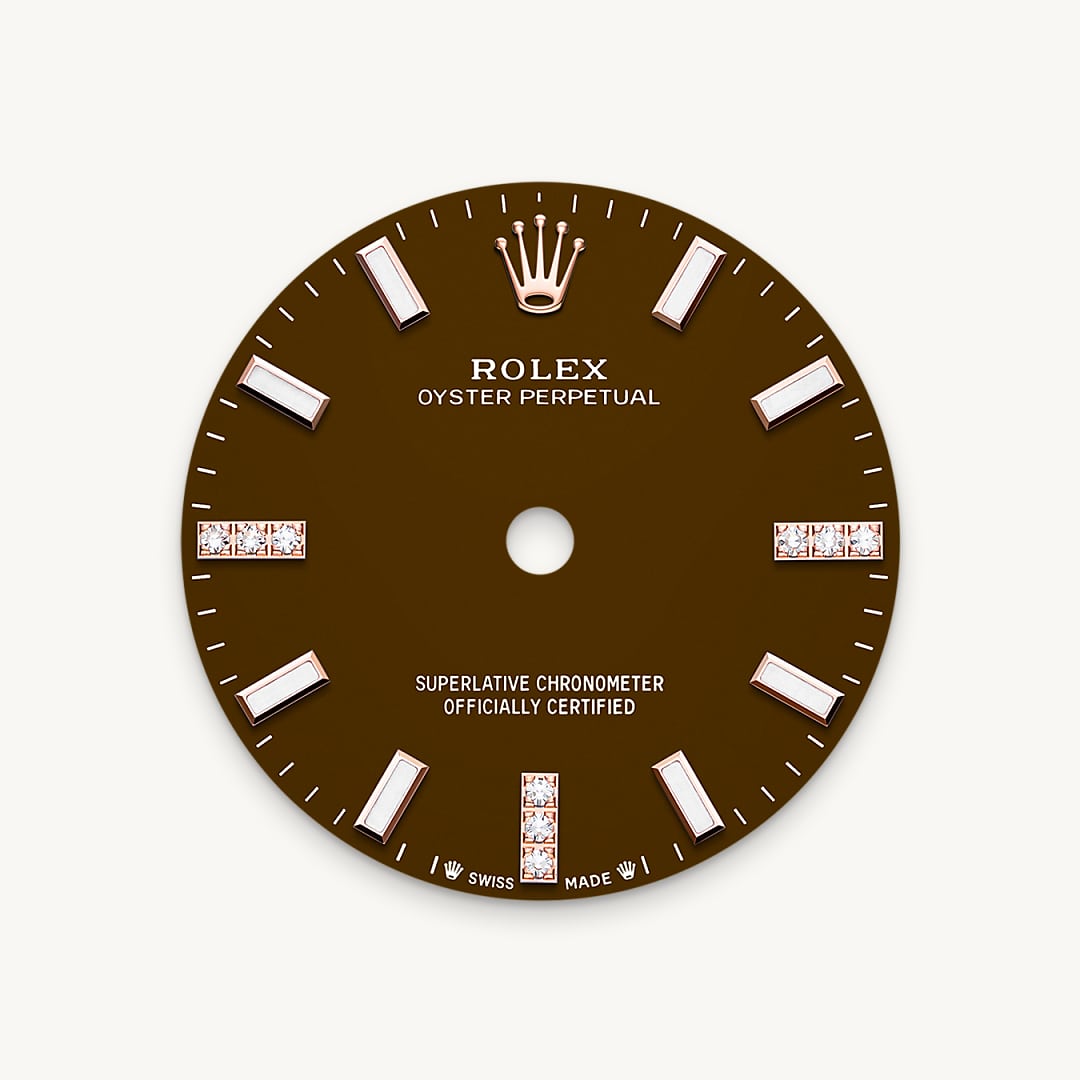 rolex Oyster Perpetual 28 in 18 ct Everose gold M276245RBR-0002* - Michaud
