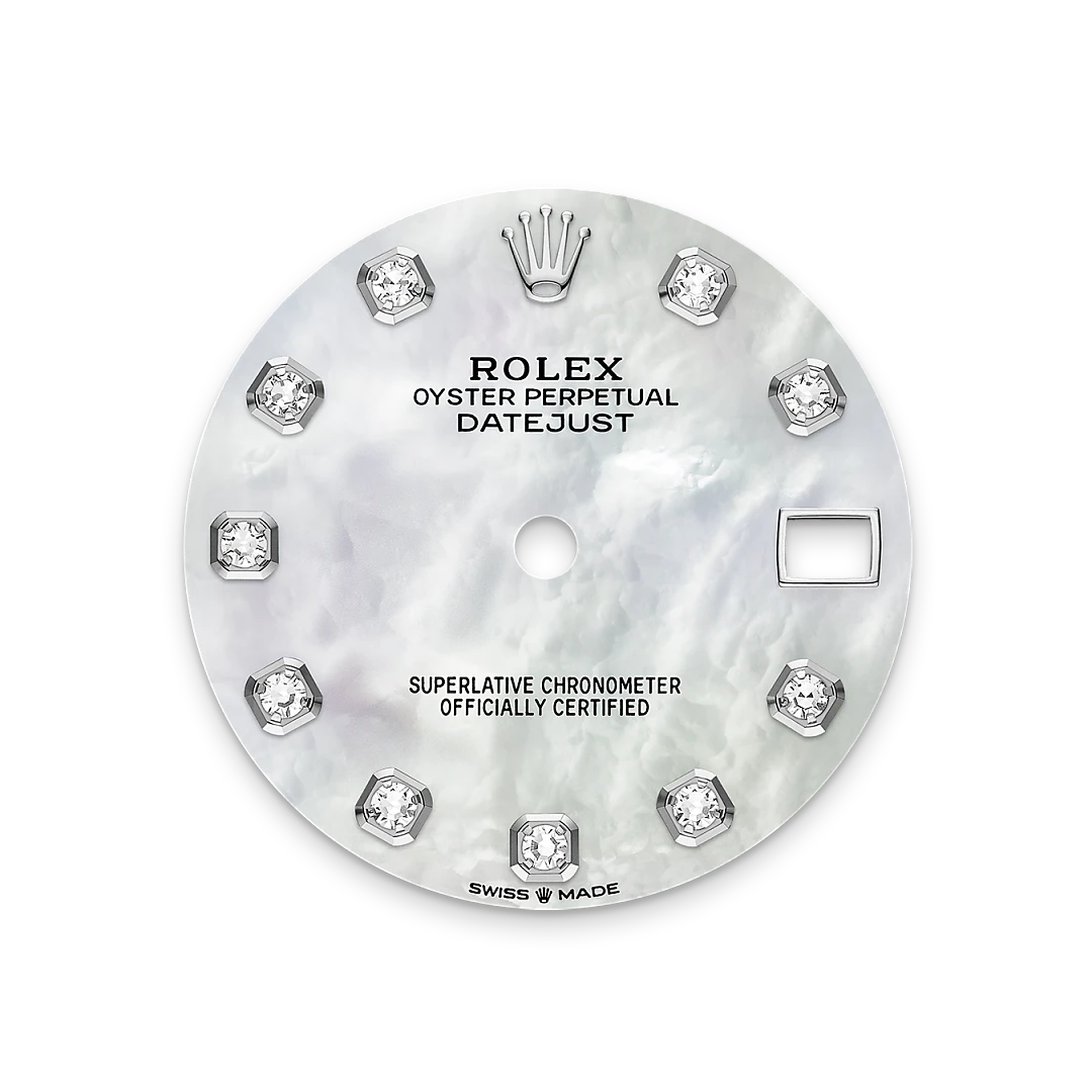 rolex Datejust 31 in Rolesor gris – combinaison d’acier Oystersteel et d’or gris M278384RBR-0008* - Michaud