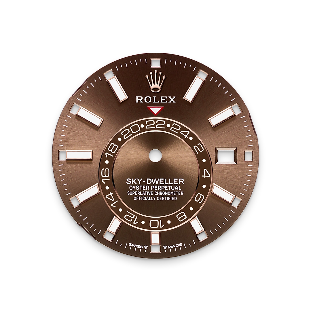rolex Sky-Dweller in 18 ct Everose gold M336235-0002* - Michaud
