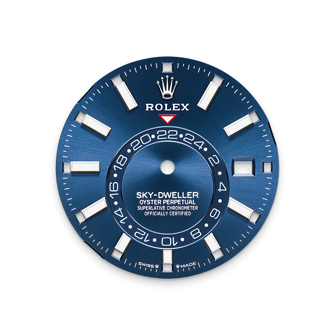 rolex Sky-Dweller in Rolesor gris – combinaison d’acier Oystersteel et d’or gris M336934-0006* - Michaud
