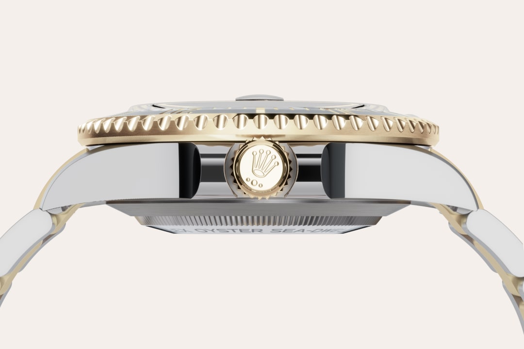 rolex Sea-Dweller in Rolesor jaune – combinaison d’acier Oystersteel et d’or jaune M126603-0001* - Michaud