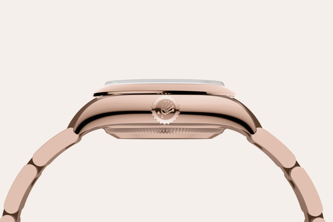 rolex Oyster Perpetual 28 in 18 ct Everose gold M276205-0001* - Michaud