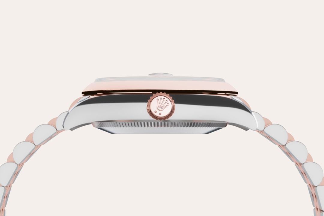 rolex Datejust 31 in Rolesor Everose – combinaison d’acier Oystersteel et d’or Everose M278241-0018* - Michaud