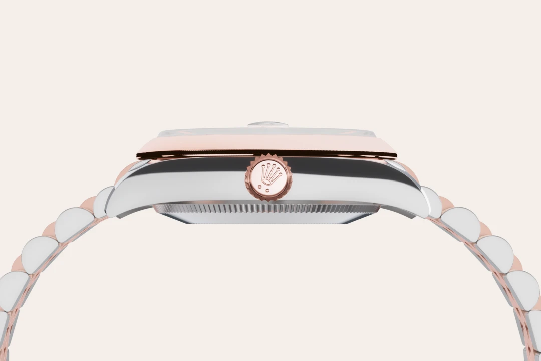 rolex Datejust 31 in Rolesor Everose – combinaison d’acier Oystersteel et d’or Everose M278241-0018* - Michaud