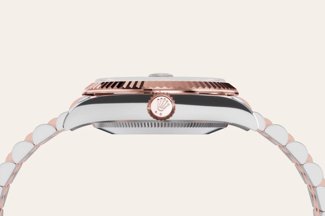 rolex Datejust 31 in Everose Rolesor - combination of Oystersteel and Everose gold M278271-0020* - Michaud