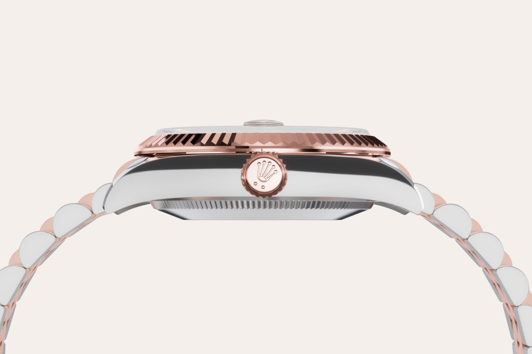 rolex Datejust 31 in Rolesor Everose – combinaison d’acier Oystersteel et d’or Everose M278271-0026* - Michaud