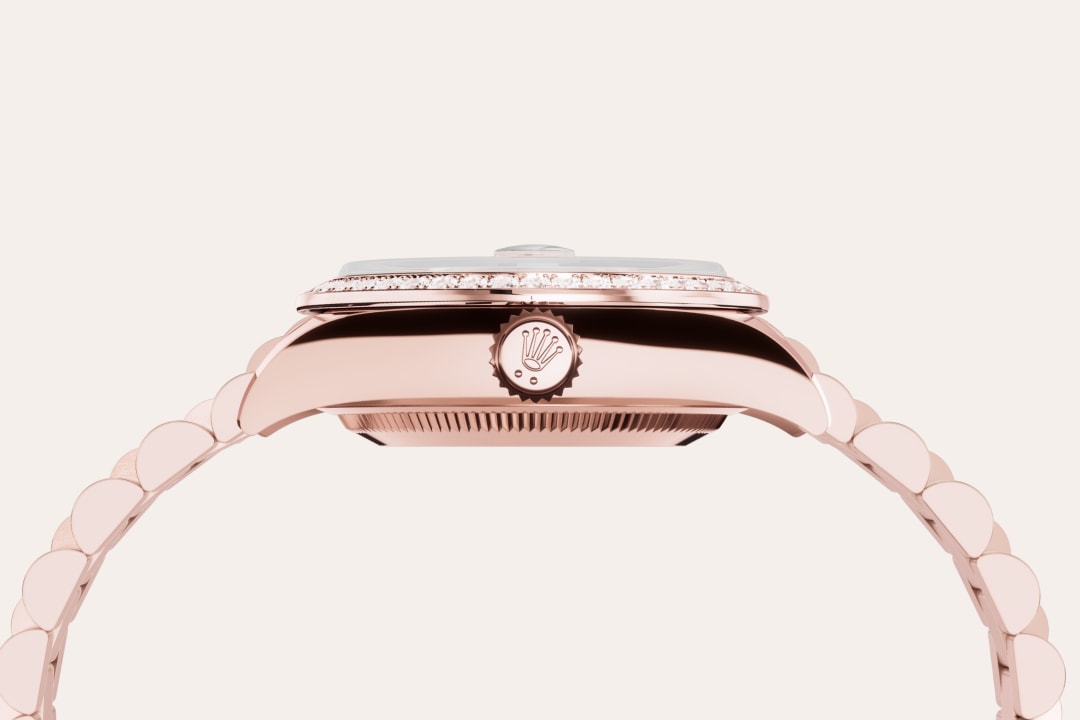 rolex Lady-Datejust in 18 ct Everose gold M279135RBR-0021* - Michaud