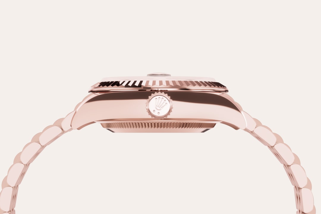 rolex Lady-Datejust in 18 ct Everose gold M279175-0013* - Michaud