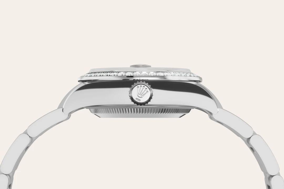 rolex Lady-Datejust in White Rolesor - combination of Oystersteel and white gold M279384RBR-0004* - Michaud
