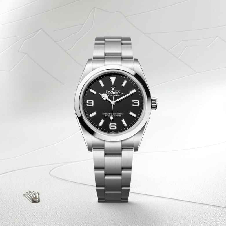 Rolex Explorer 36 in Oystersteel M124270-0001* - Michaud