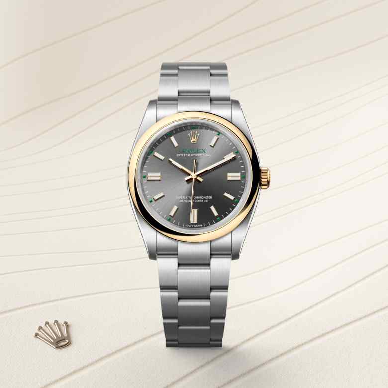 Rolex Oyster Perpetual 36 in Yellow Rolesor - combination of Oystersteel and yellow gold M126003-0001* - Michaud
