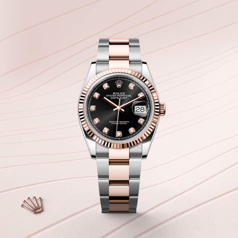 Rolex Datejust 36 in Rolesor Everose – combinaison d’acier Oystersteel et d’or Everose M126231-0020* - Michaud