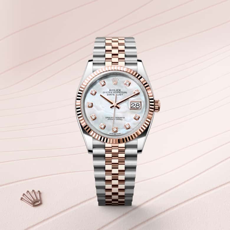Rolex Datejust 36 in Everose Rolesor - combination of Oystersteel and Everose gold M126231-0021* - Michaud