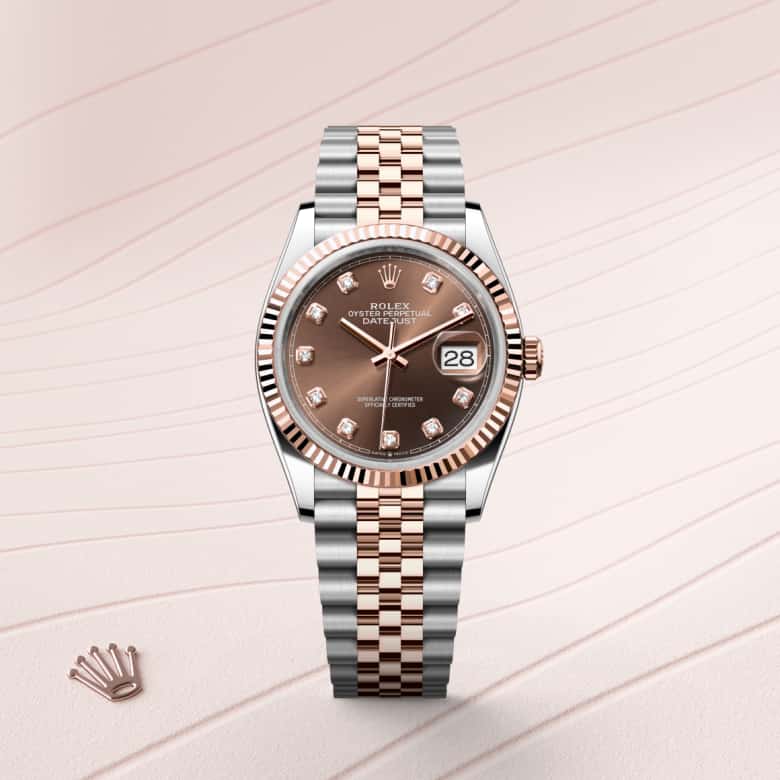 Rolex Datejust 36 in Everose Rolesor - combination of Oystersteel and Everose gold M126231-0053* - Michaud