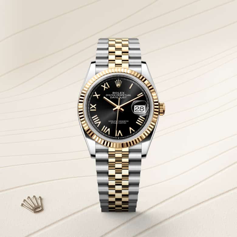 Rolex Datejust 36 in Yellow Rolesor - combination of Oystersteel and yellow gold M126233-0055* - Michaud