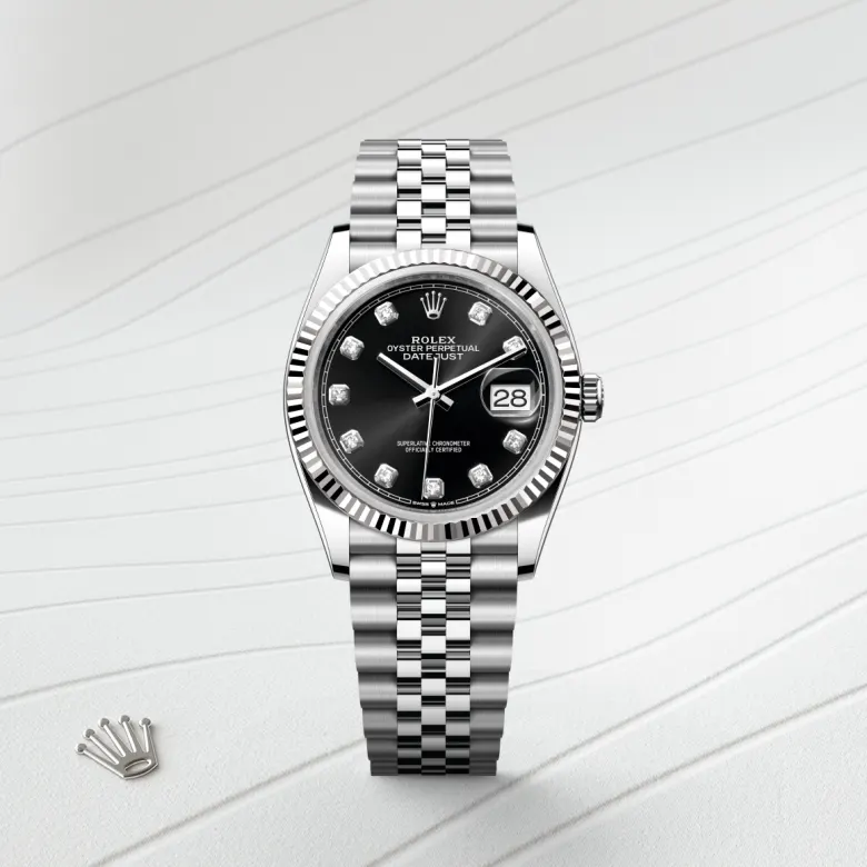 rolex Datejust 36 in White Rolesor - combination of Oystersteel and white gold M126234-0027* - Michaud
