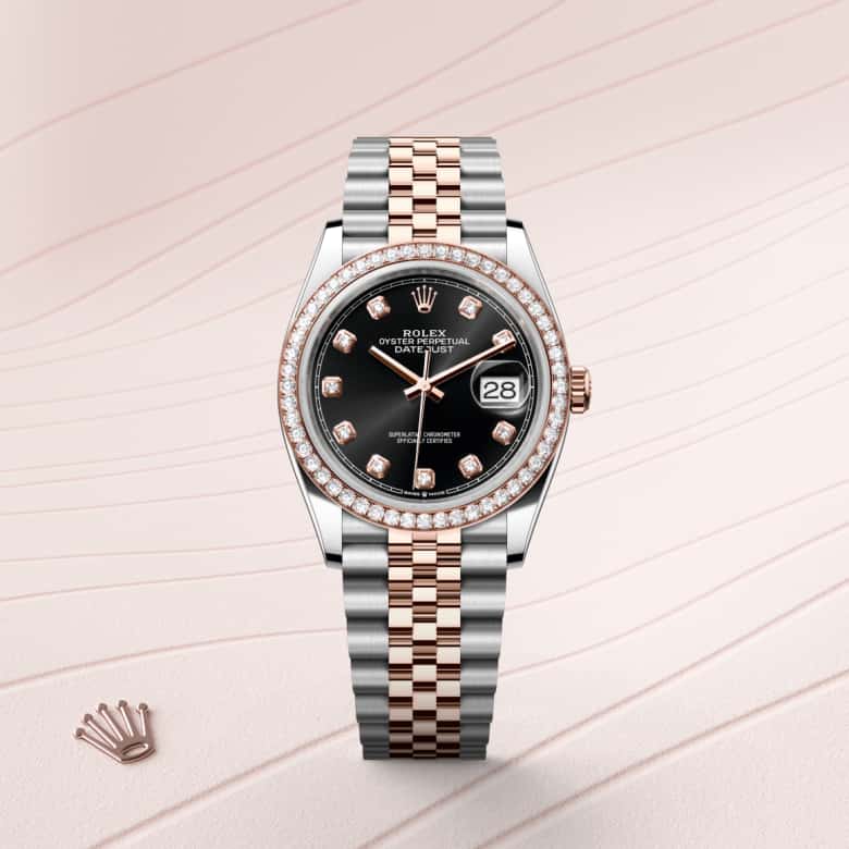 Rolex Datejust 36 in Everose Rolesor - combination of Oystersteel and Everose gold M126281RBR-0007* - Michaud