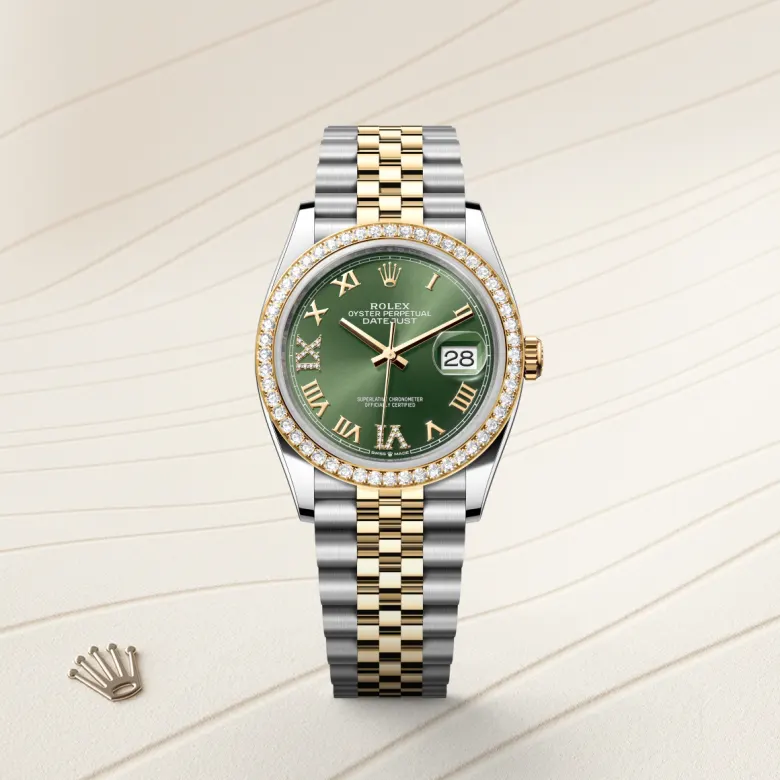 rolex Datejust 36 in Yellow Rolesor - combination of Oystersteel and yellow gold M126283RBR-0011* - Michaud
