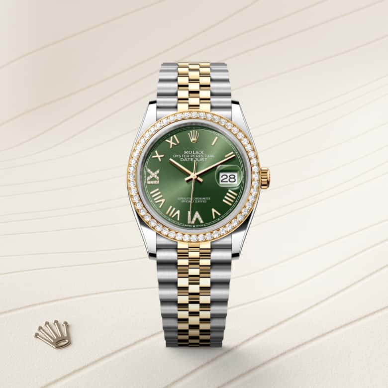Rolex Datejust 36 in Yellow Rolesor - combination of Oystersteel and yellow gold M126283RBR-0035* - Michaud