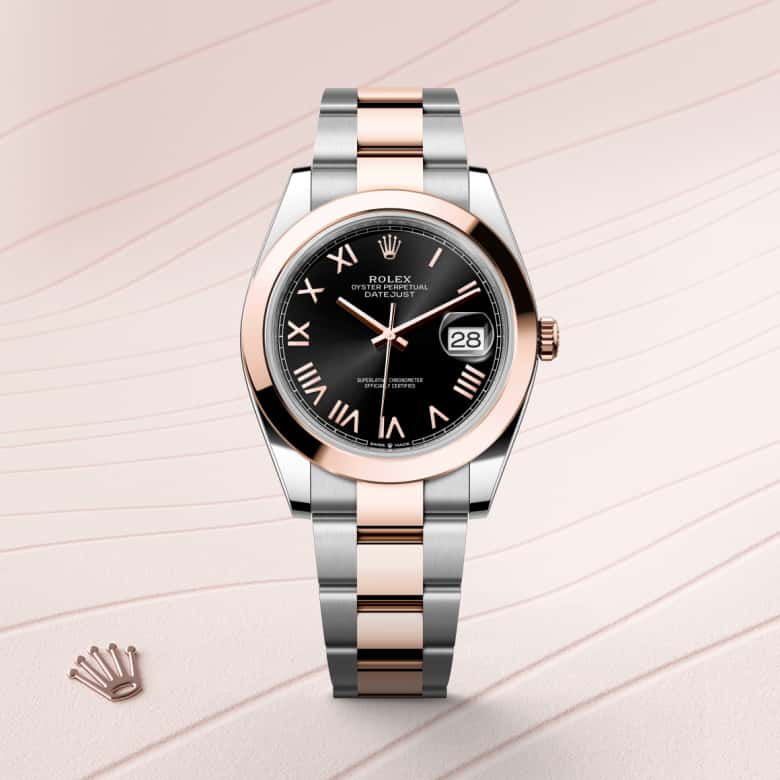 Rolex Datejust 41 in Rolesor Everose – combinaison d’acier Oystersteel et d’or Everose M126301-0023* - Michaud