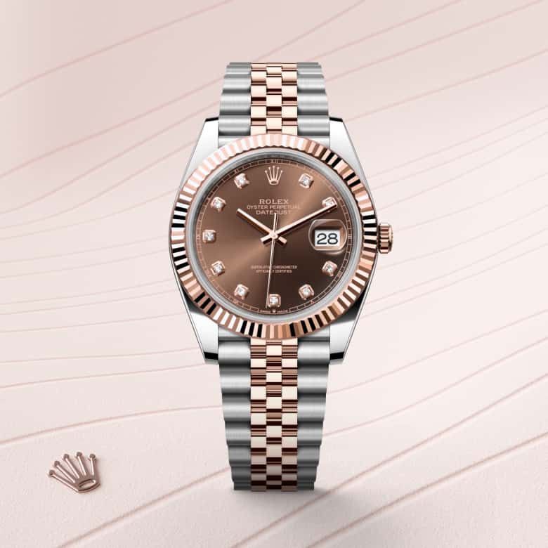 Rolex Datejust 41 in Everose Rolesor - combination of Oystersteel and Everose gold M126331-0004* - Michaud