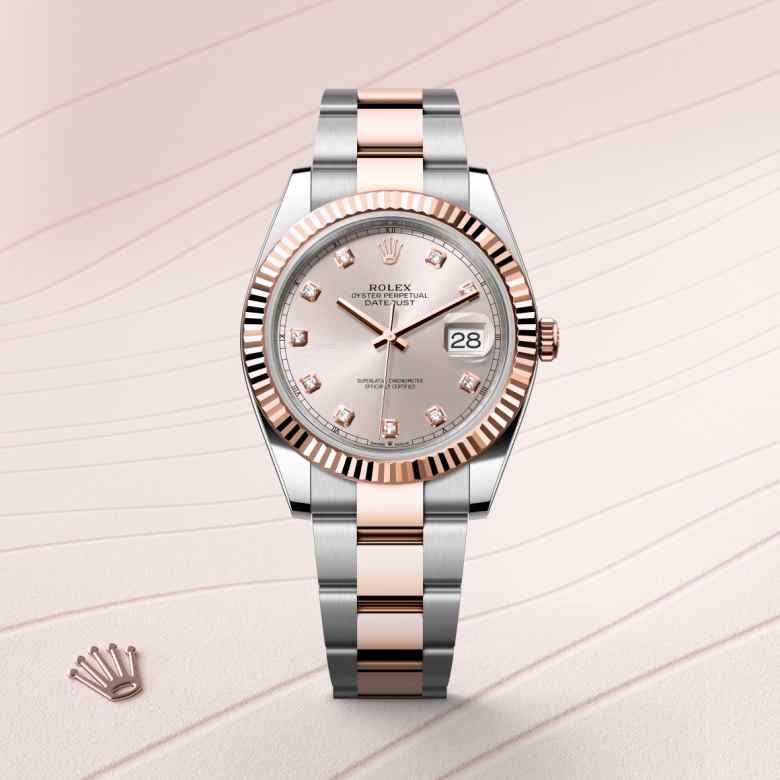 Rolex Datejust 41 in Rolesor Everose – combinaison d’acier Oystersteel et d’or Everose M126331-0007* - Michaud