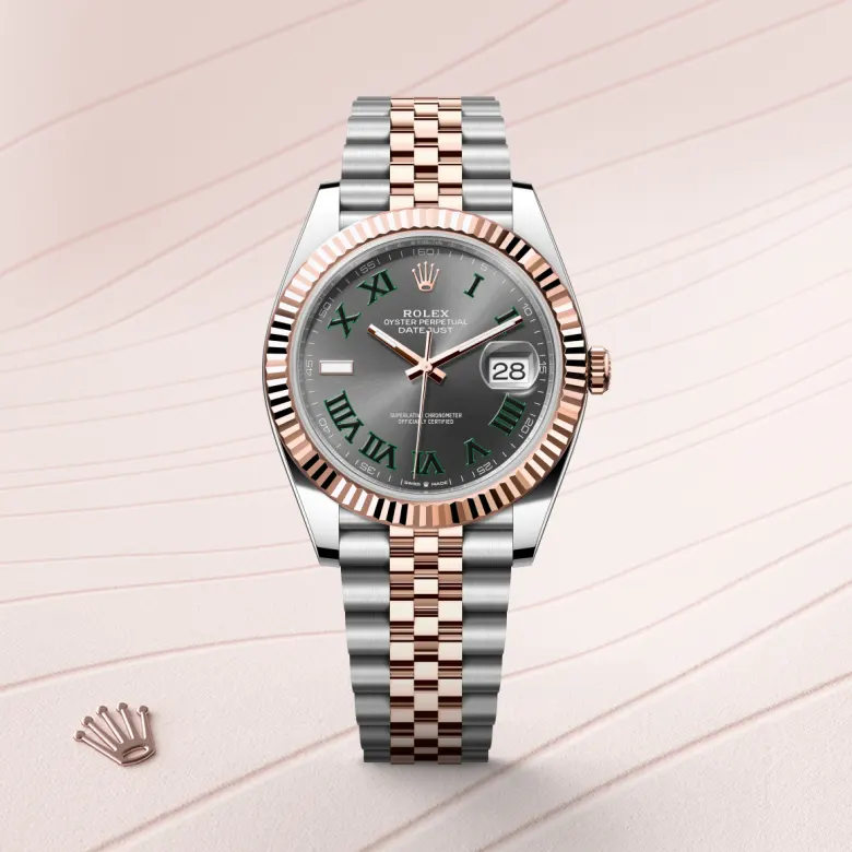 rolex Datejust 41 in Rolesor Everose – combinaison d’acier Oystersteel et d’or Everose M126331-0016* - Michaud