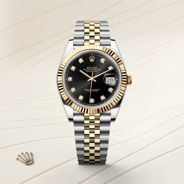 rolex Datejust 41 in Rolesor jaune – combinaison d’acier Oystersteel et d’or jaune M126333-0006* - Michaud