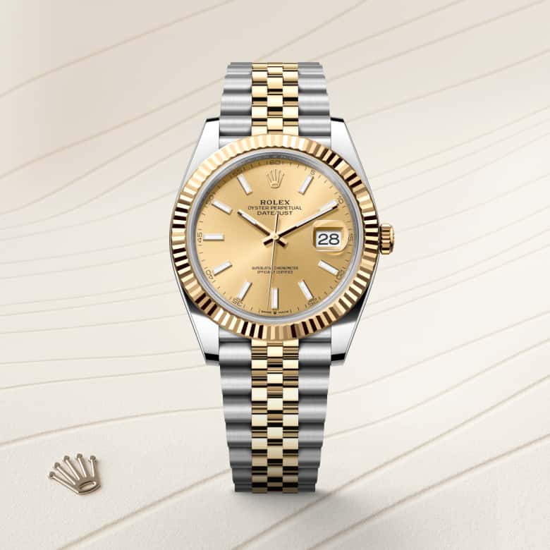 Rolex Datejust 41 in Rolesor jaune – combinaison d’acier Oystersteel et d’or jaune M126333-0010* - Michaud