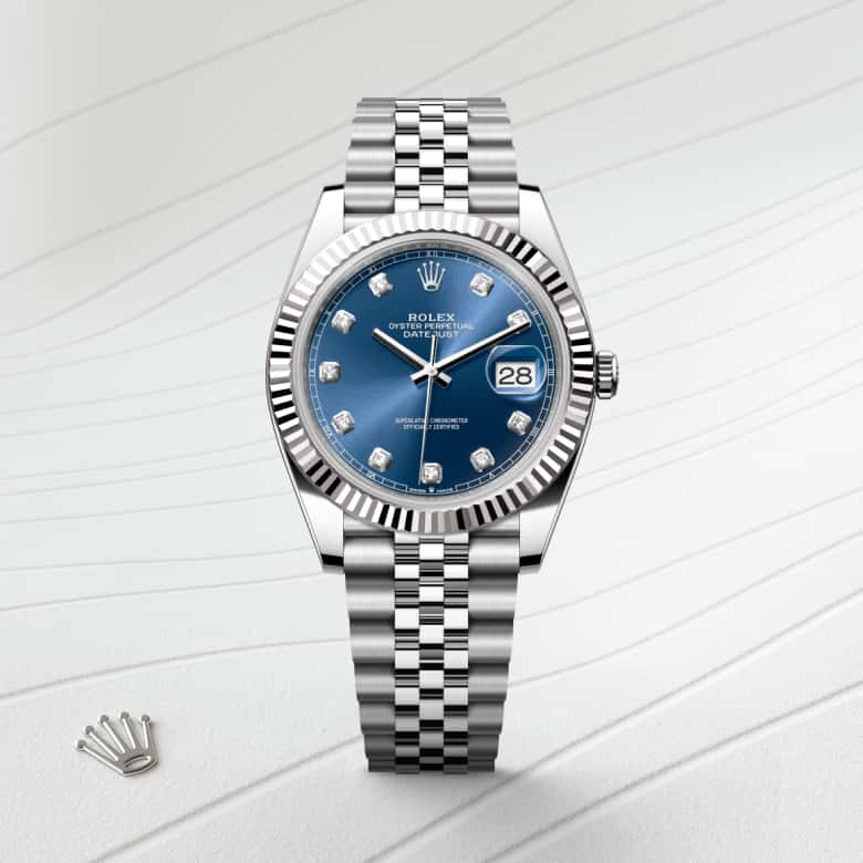 Rolex Datejust 41 in Rolesor gris – combinaison d’acier Oystersteel et d’or gris M126334-0016* - Michaud