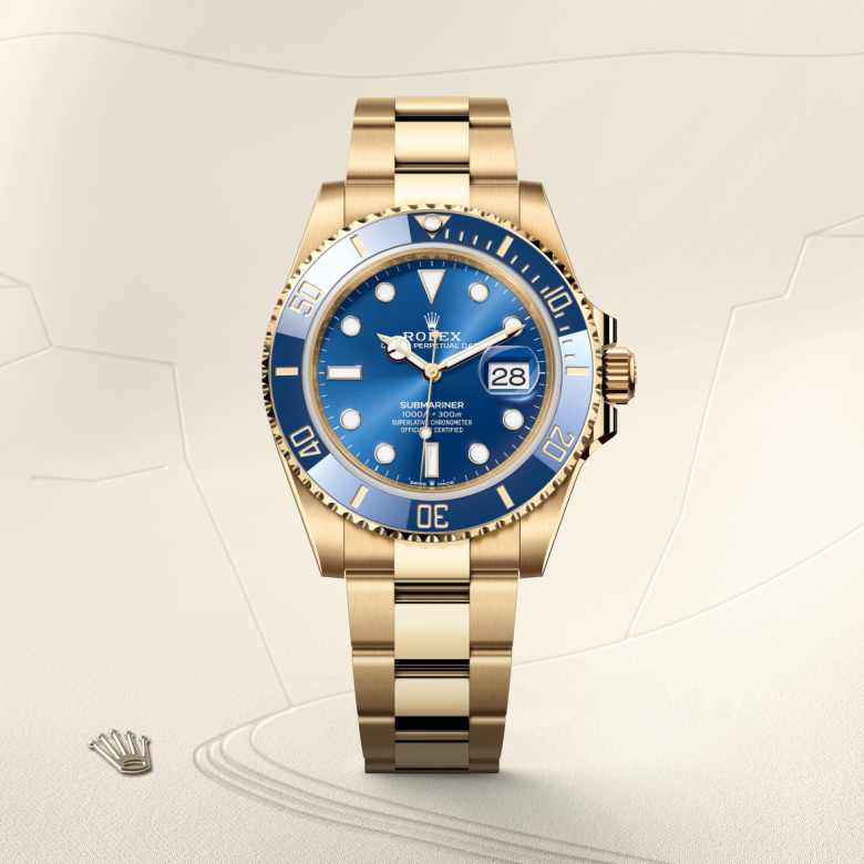 Rolex Submariner Date in 18 ct yellow gold M126618LB-0002* - Michaud