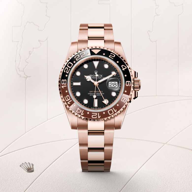 Rolex GMT-Master II in 18 ct Everose gold M126715CHNR-0001* - Michaud