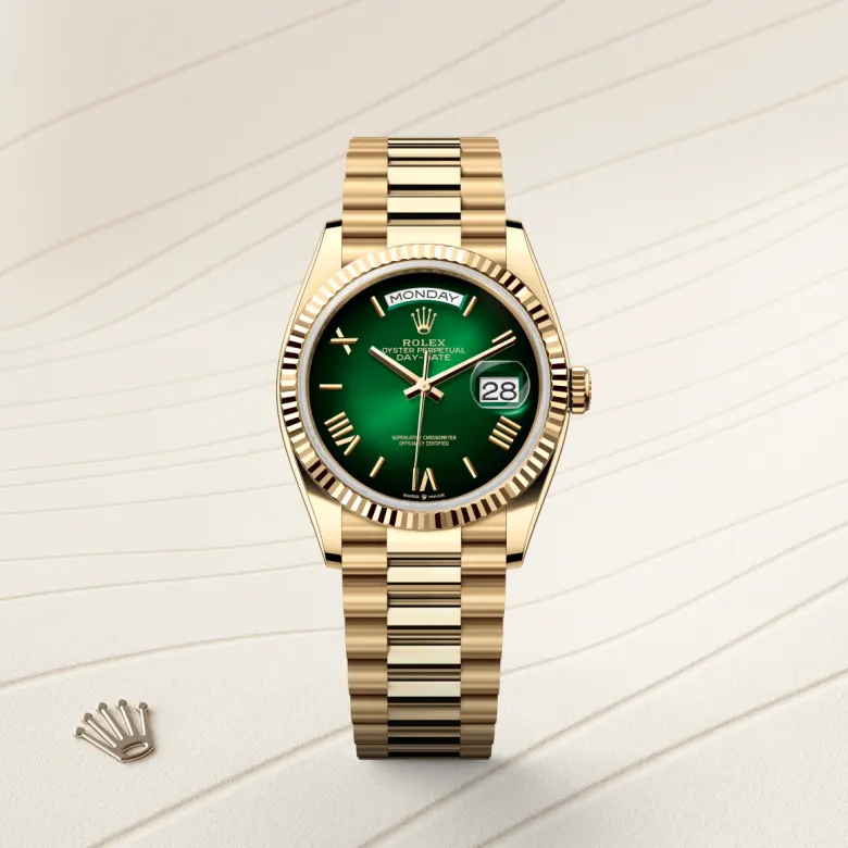 rolex Day-Date 36 in 18 ct yellow gold M128238-0118* - Michaud