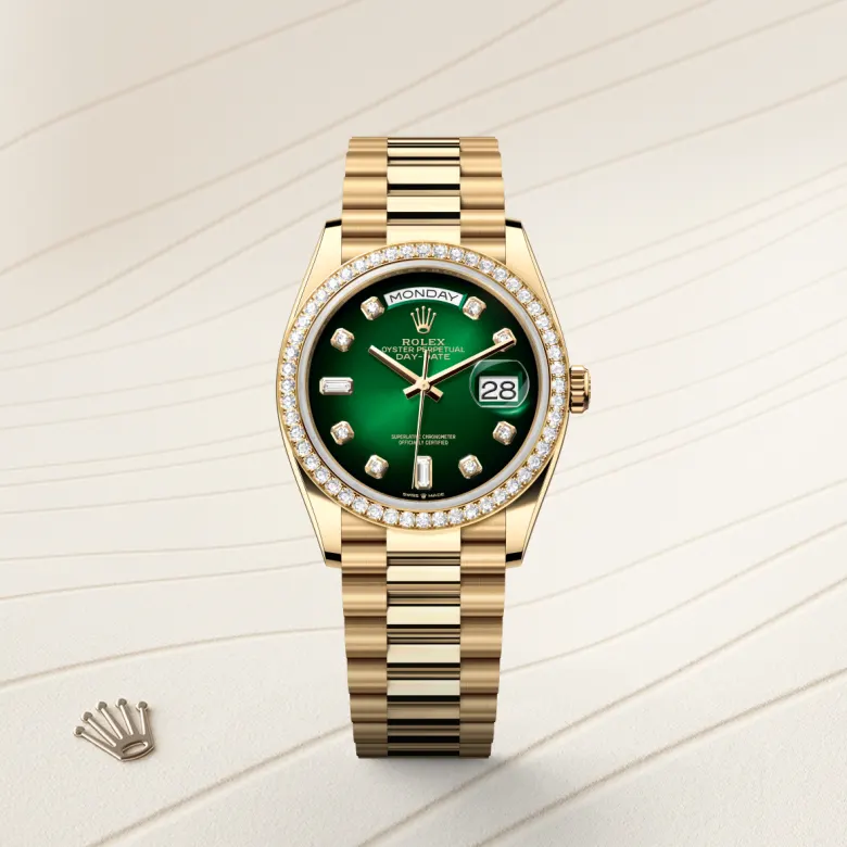 rolex Day-Date 36 in Or jaune 18 ct M128348RBR-0035* - Michaud
