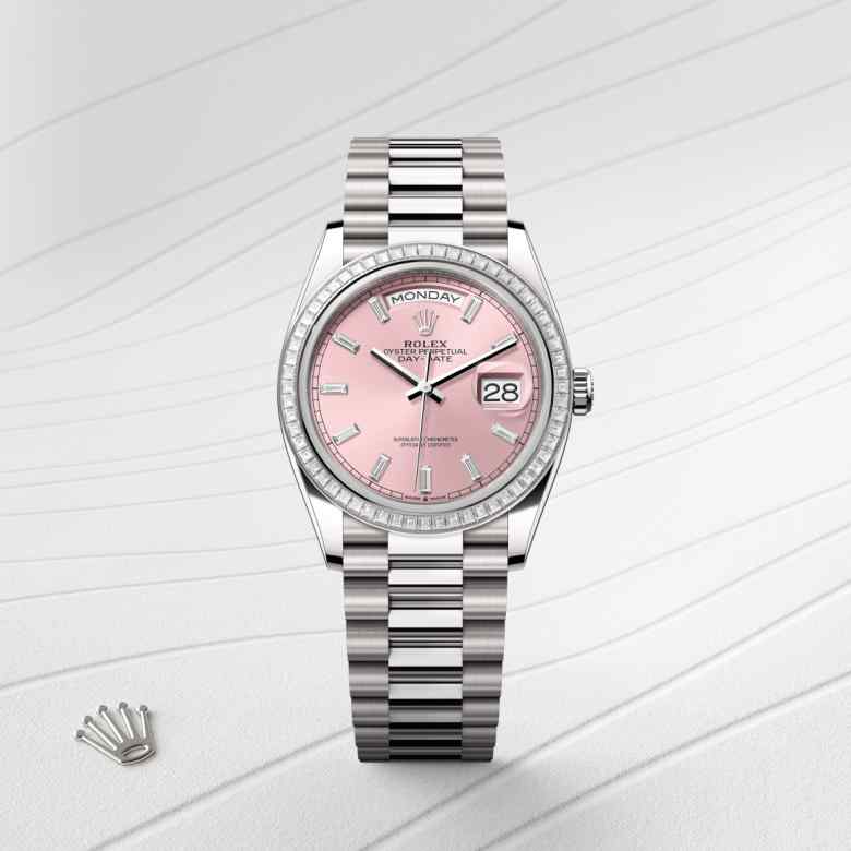 Rolex Day-Date 36 in Or gris 18 ct M128399TBR-0029* - Michaud