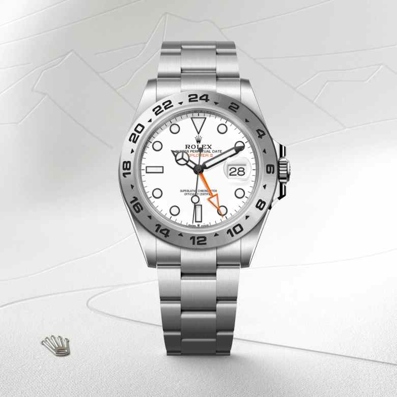 Rolex Explorer II in Oystersteel M226570-0001* - Michaud